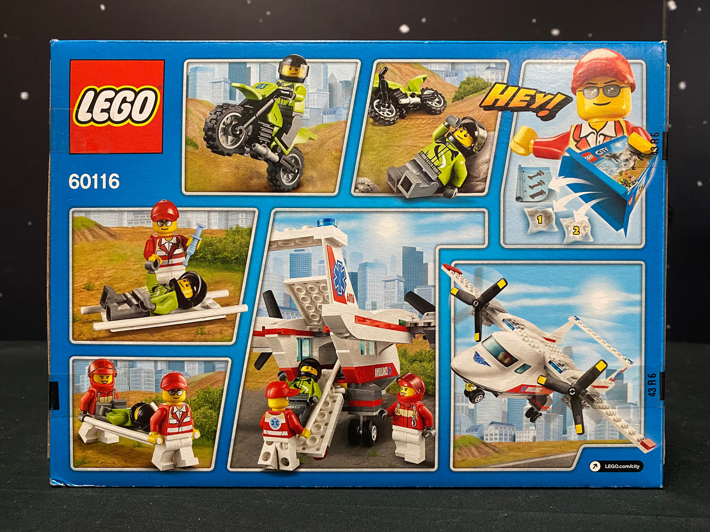 Ambulance Plane, 60116 LEGO® City Set