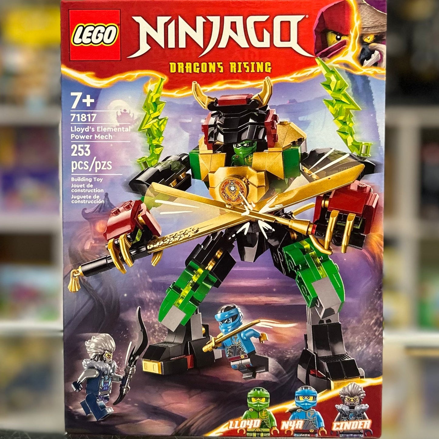 Lloyd's Elemental Power Mech, 71817 - LEGO® Ninjago Set