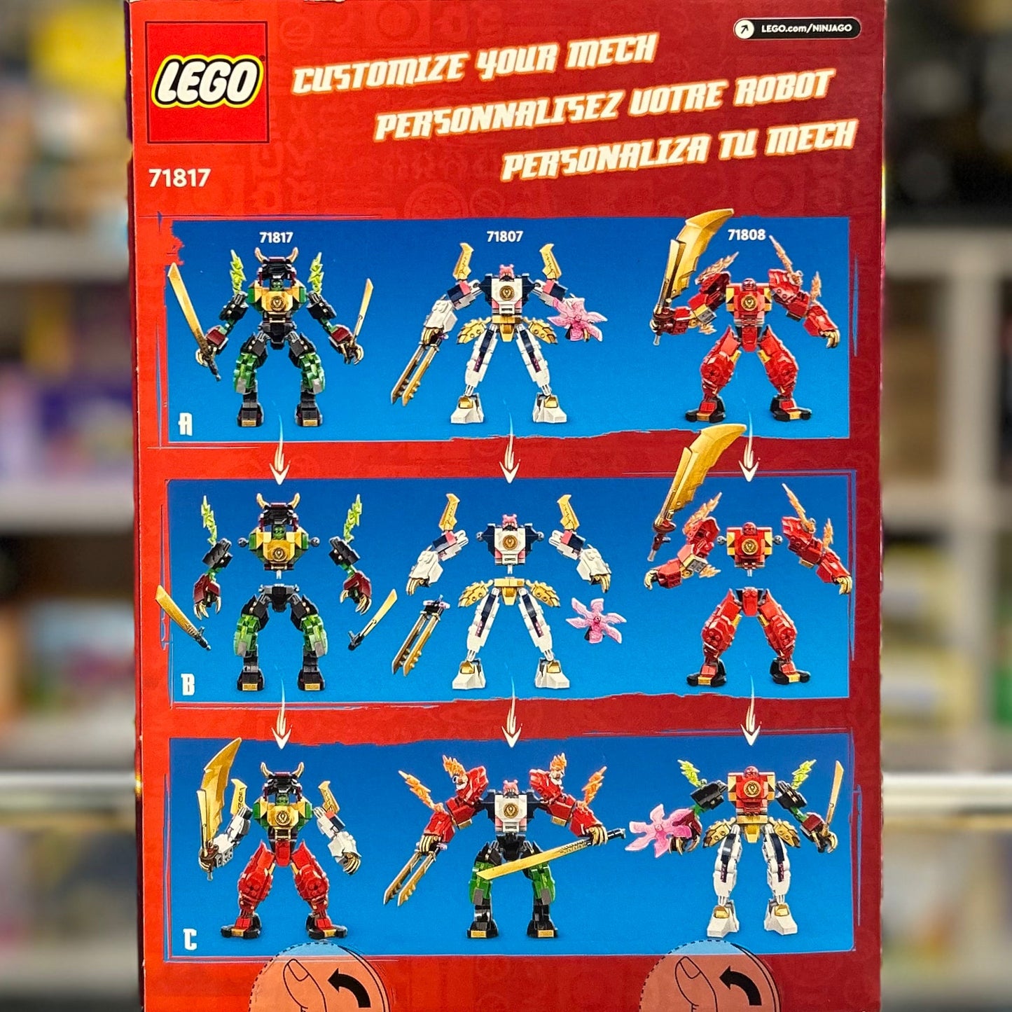 Lloyd's Elemental Power Mech, 71817 - LEGO® Ninjago Set