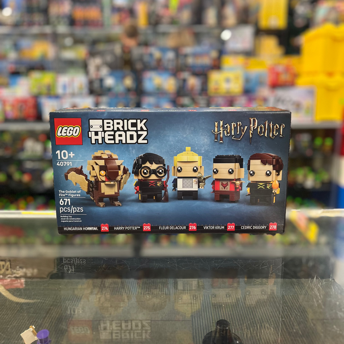 40791 - The Goblet of Fire Figures - EMPTY BOX ONLY