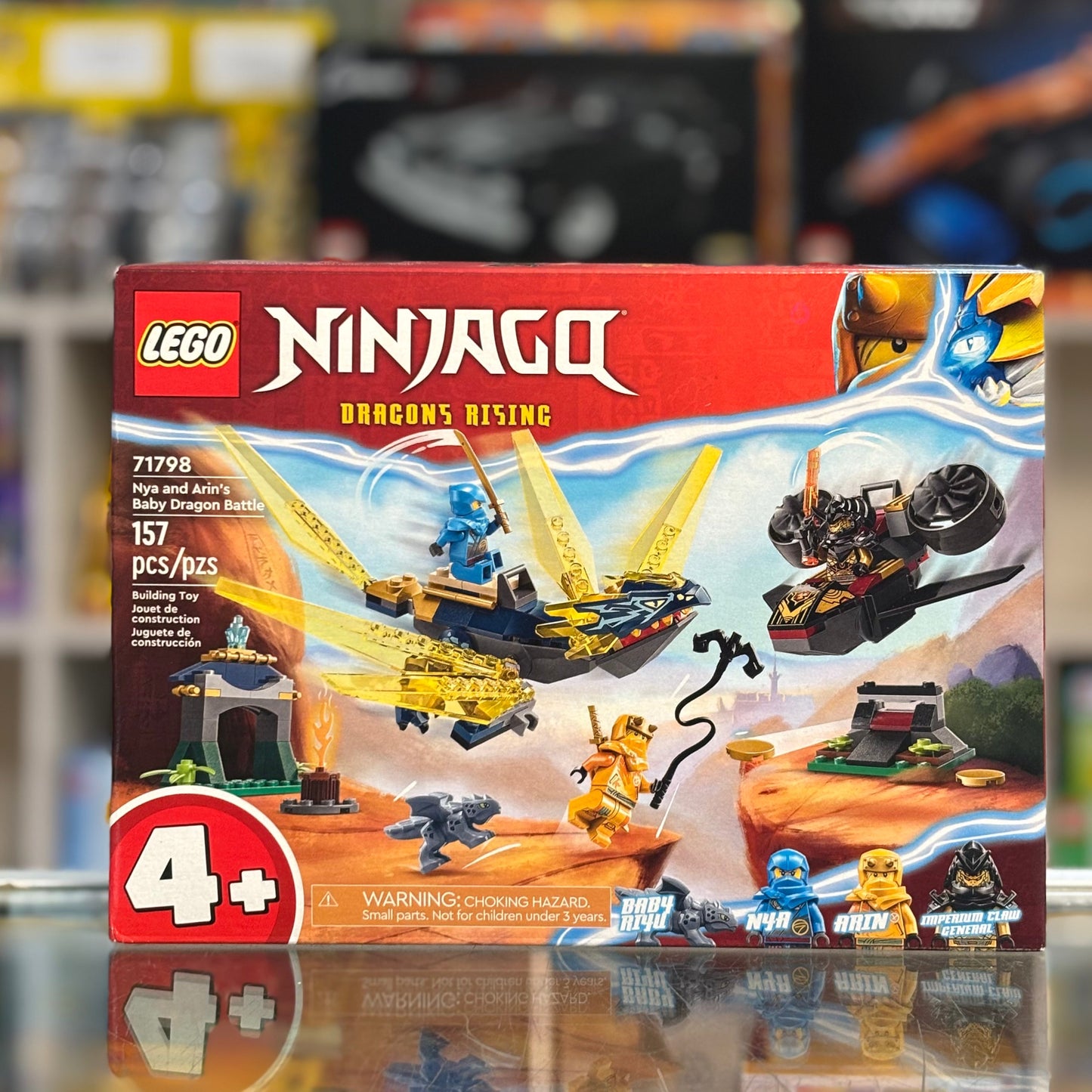 Nya and Arin's Baby Dragon Battle 71798 - LEGO® Ninjago Set