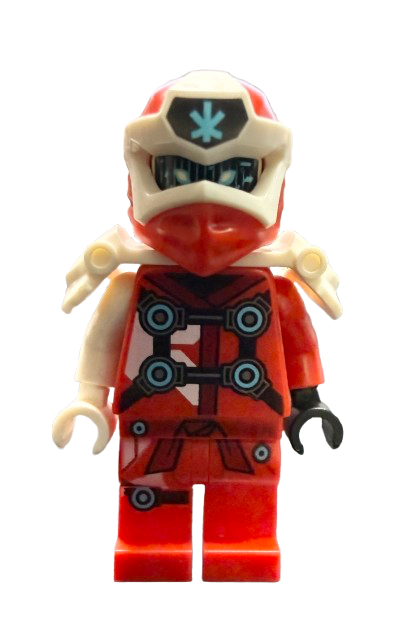 Kai - Digi Kai, Shoulder Armor with Scabbard, njo0568 - LEGO® Ninjago Minifigure