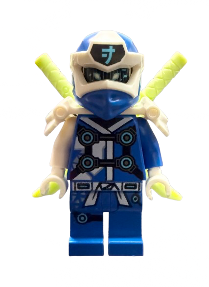 Digi Jay, Shoulder Armor with Scabbard, njo0563 - LEGO® Ninjago Minifigure