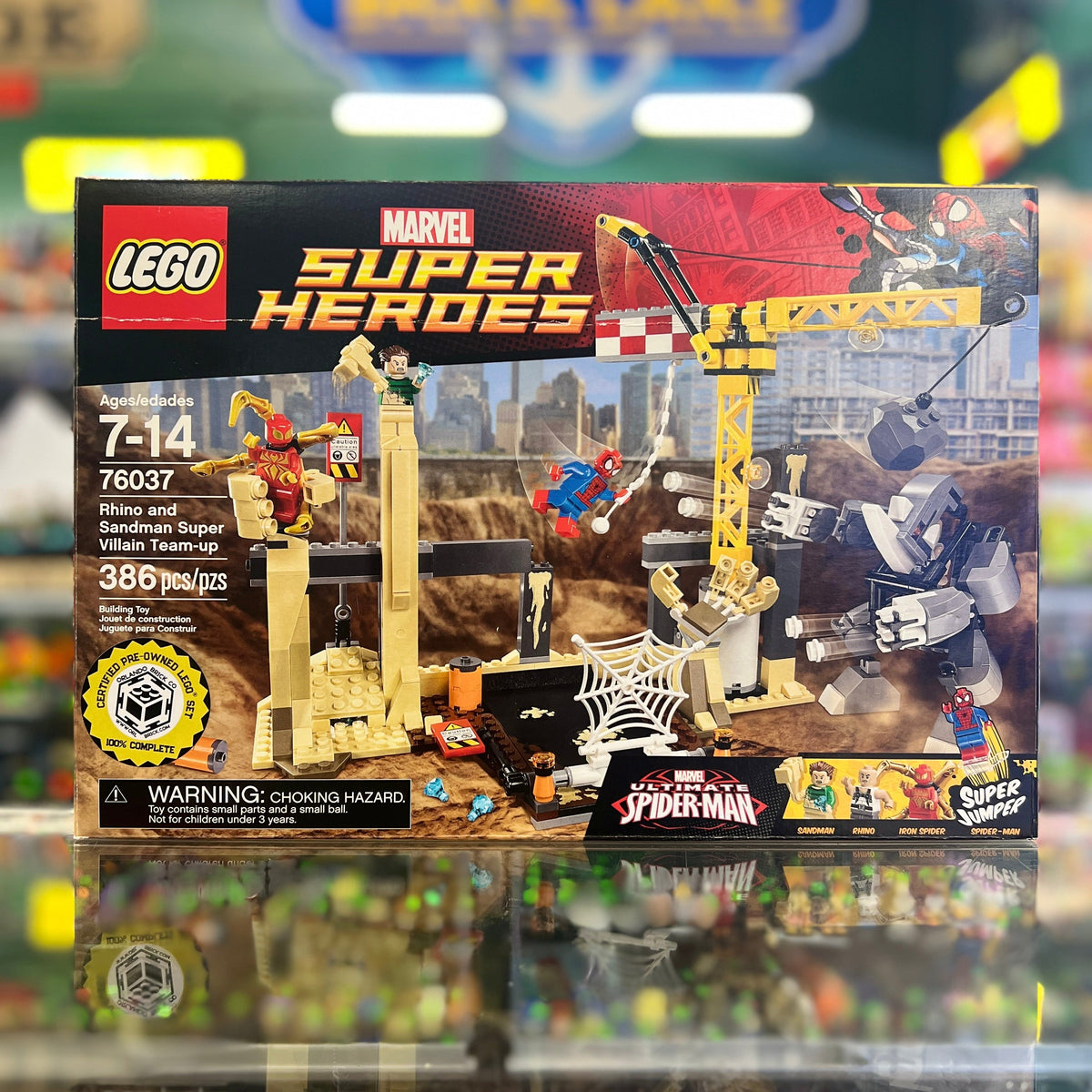 Rhino and Sandman Super Villain Team-up, 76037