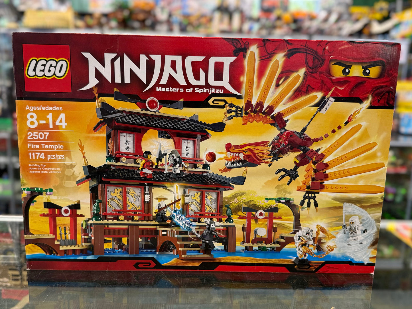 Fire Temple, 2507 - LEGO® Ninjago Set
