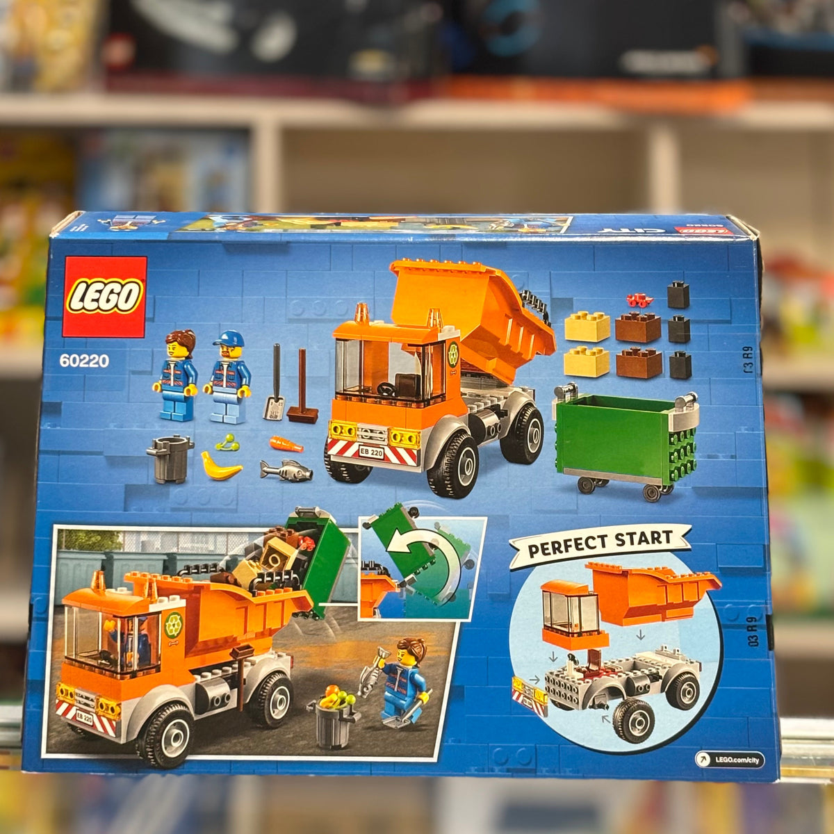 Garbage Truck, 60220 LEGO® City Juniors Set