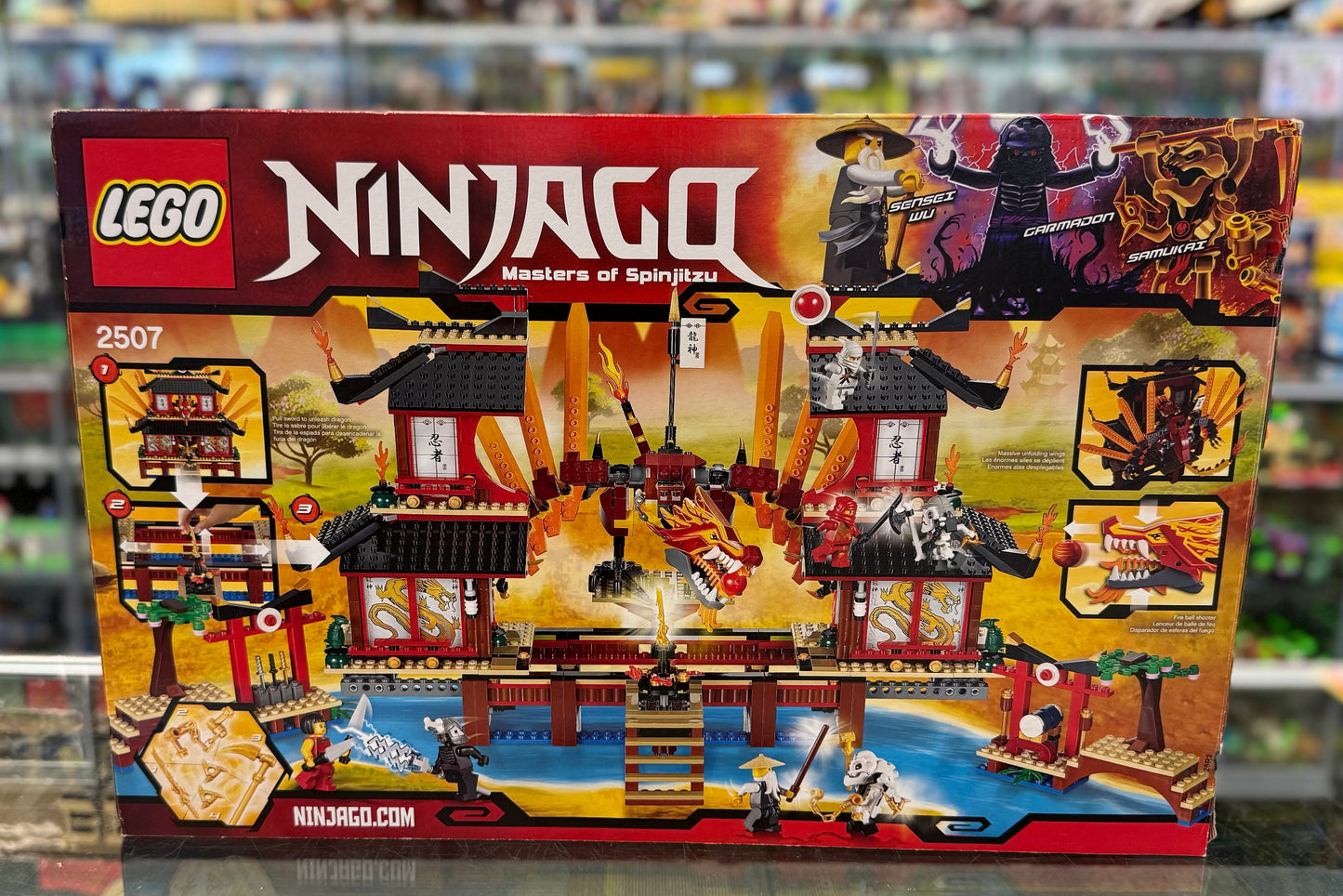 Fire Temple, 2507 - LEGO® Ninjago Set