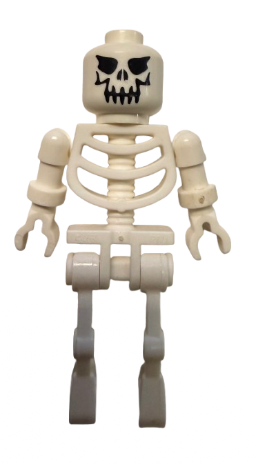 Skeleton - Evil Skull, Floppy Arms, Arms as Legs, gen176 - LEGO® Harry Potter