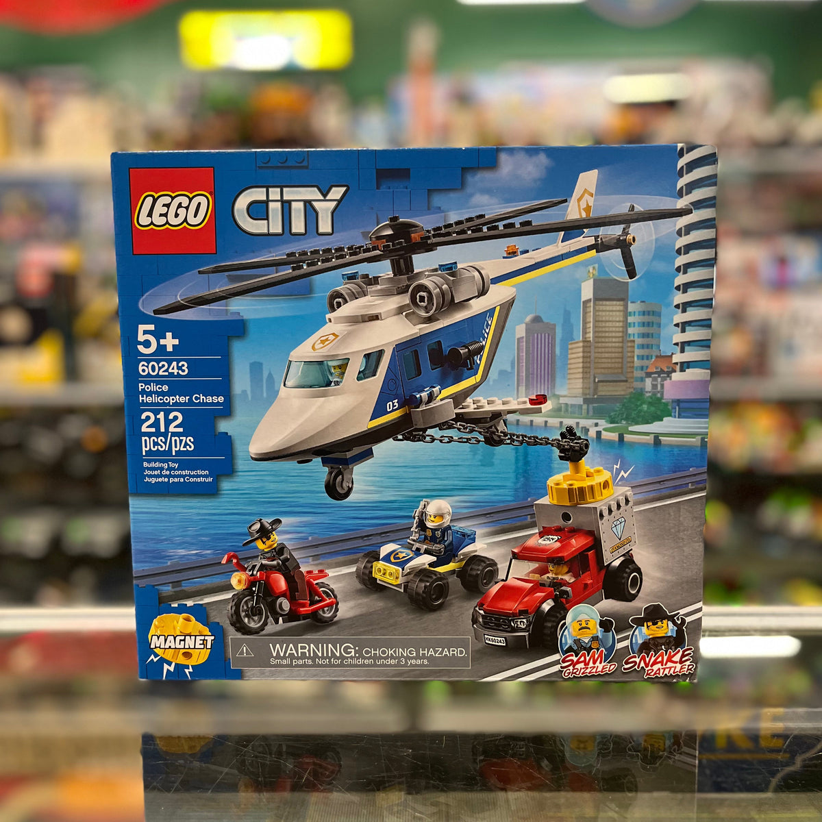 60243 - Police Helicopter Chase - EMPTY BOX ONLY