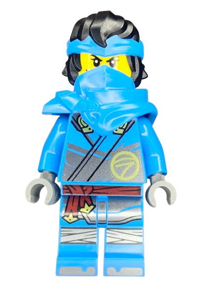 Nya - Dragons Rising, Hair, Shoulder Pads, njo0881 - LEGO® Ninjago Minifigure