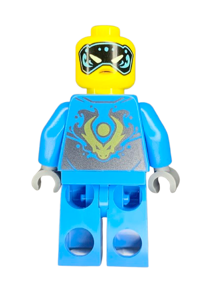 Nya - Dragons Rising, Hair, Shoulder Pads, njo0881 - LEGO® Ninjago Minifigure