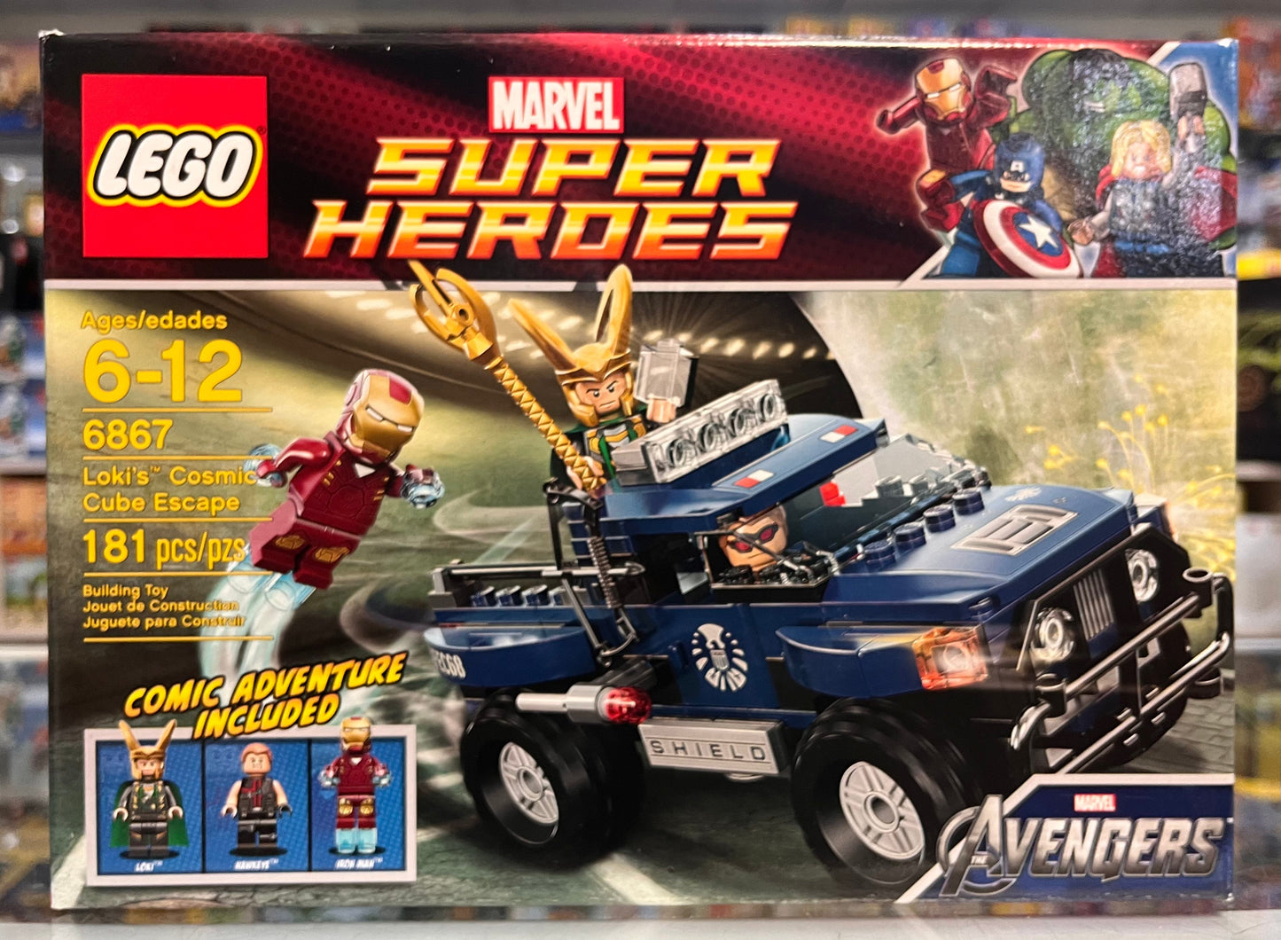Loki's Cosmic Cube Escape, 6867 - LEGO® Marvel Set