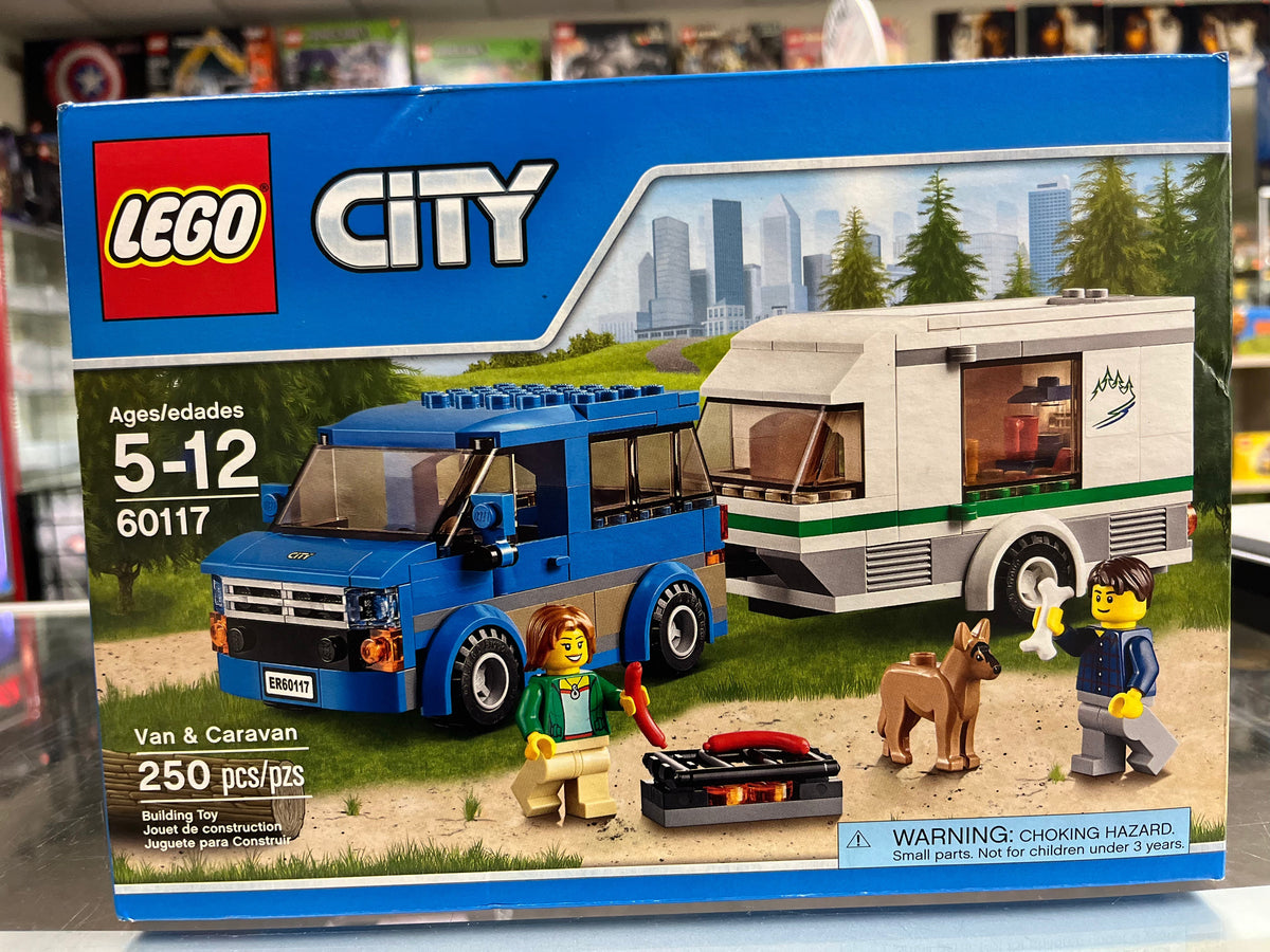 60117 - Van & Caravan - EMPTY BOX ONLY