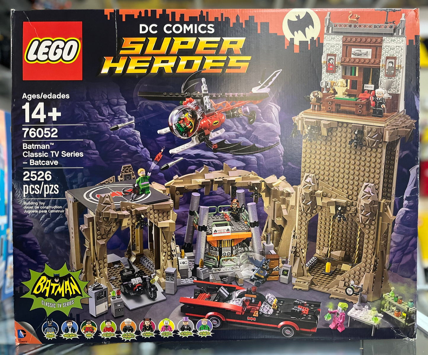 76052 - Batman Classic TV Series - Batcave - EMPTY BOX ONLY