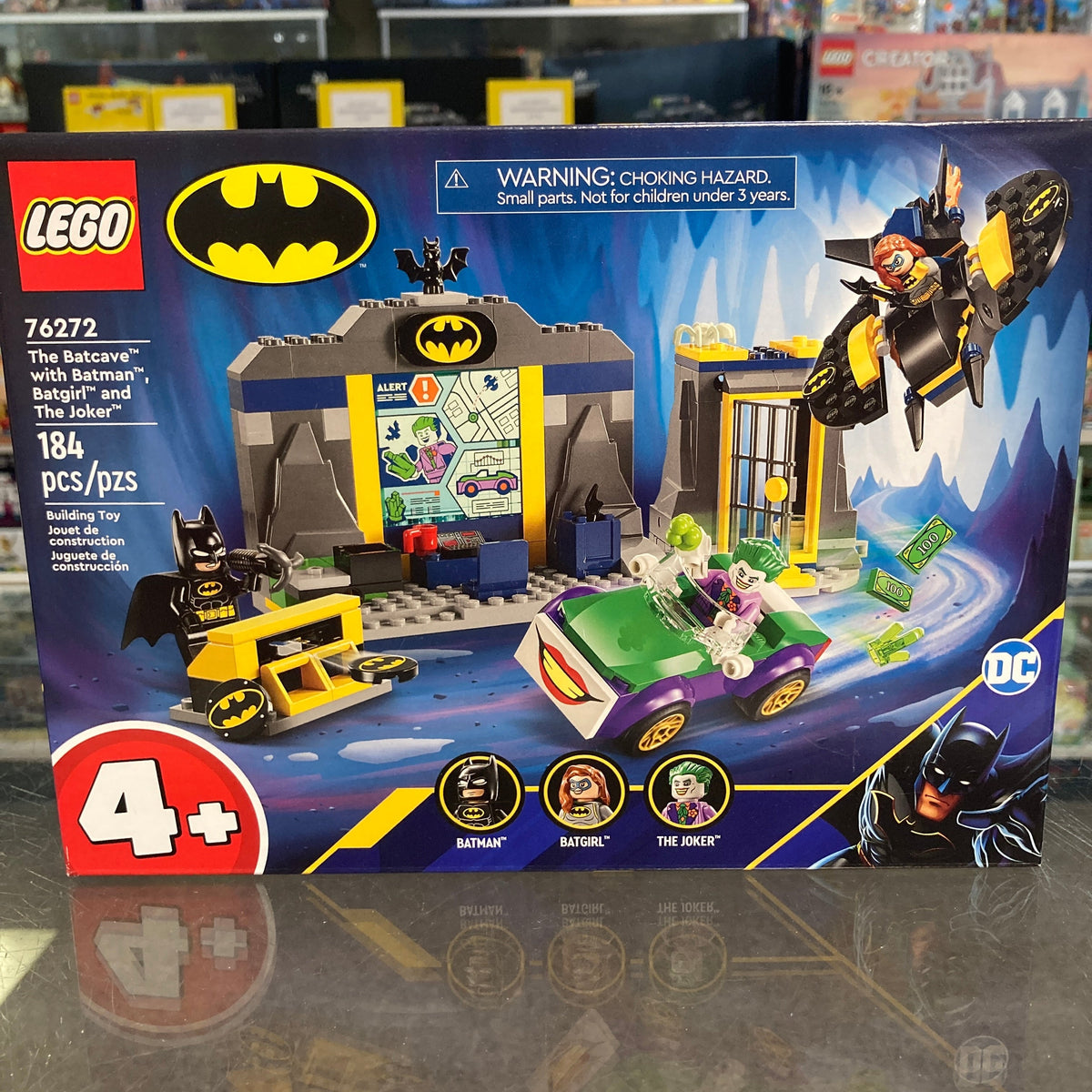 76272 - The Batcave with Batman, Batgirl and The Joker - EMPTY BOX ONLY