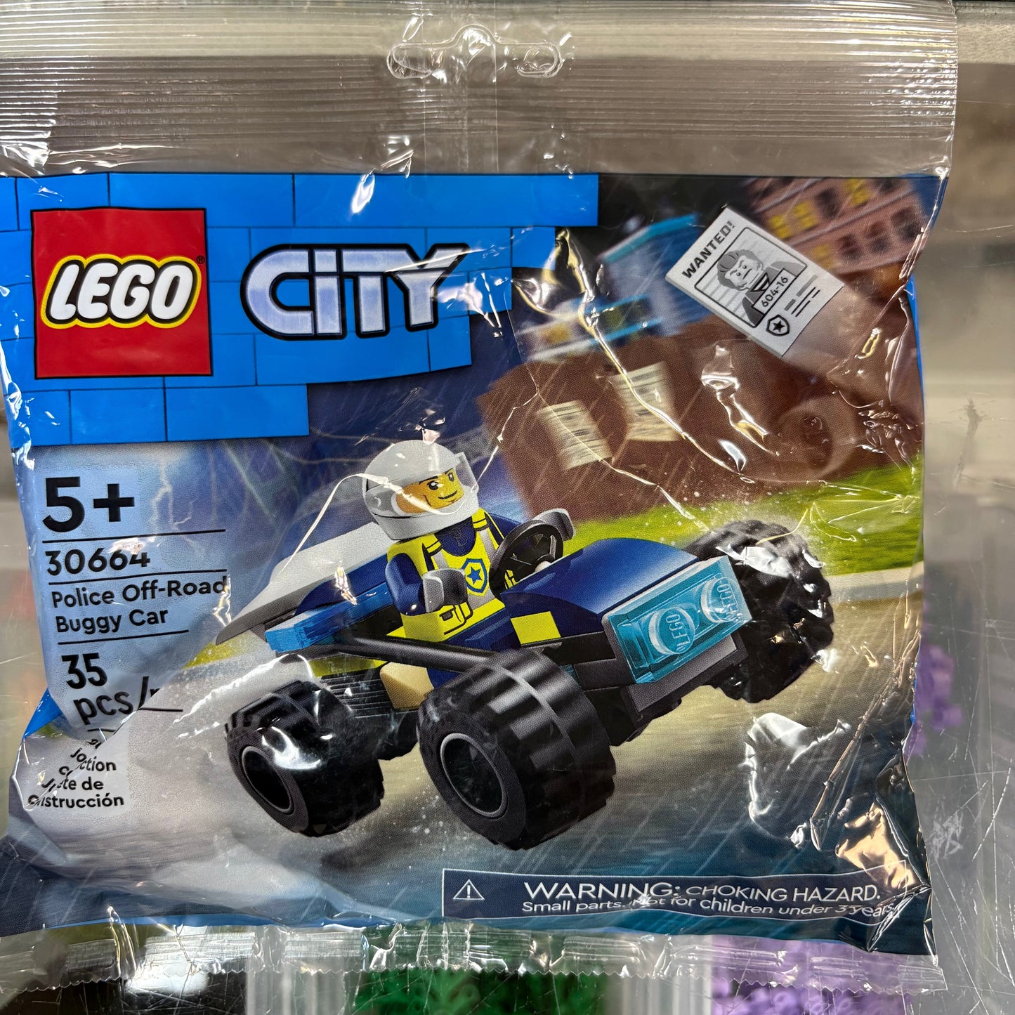 Police Off-Road Buggy Car polybag, 30664 - LEGO® City Set