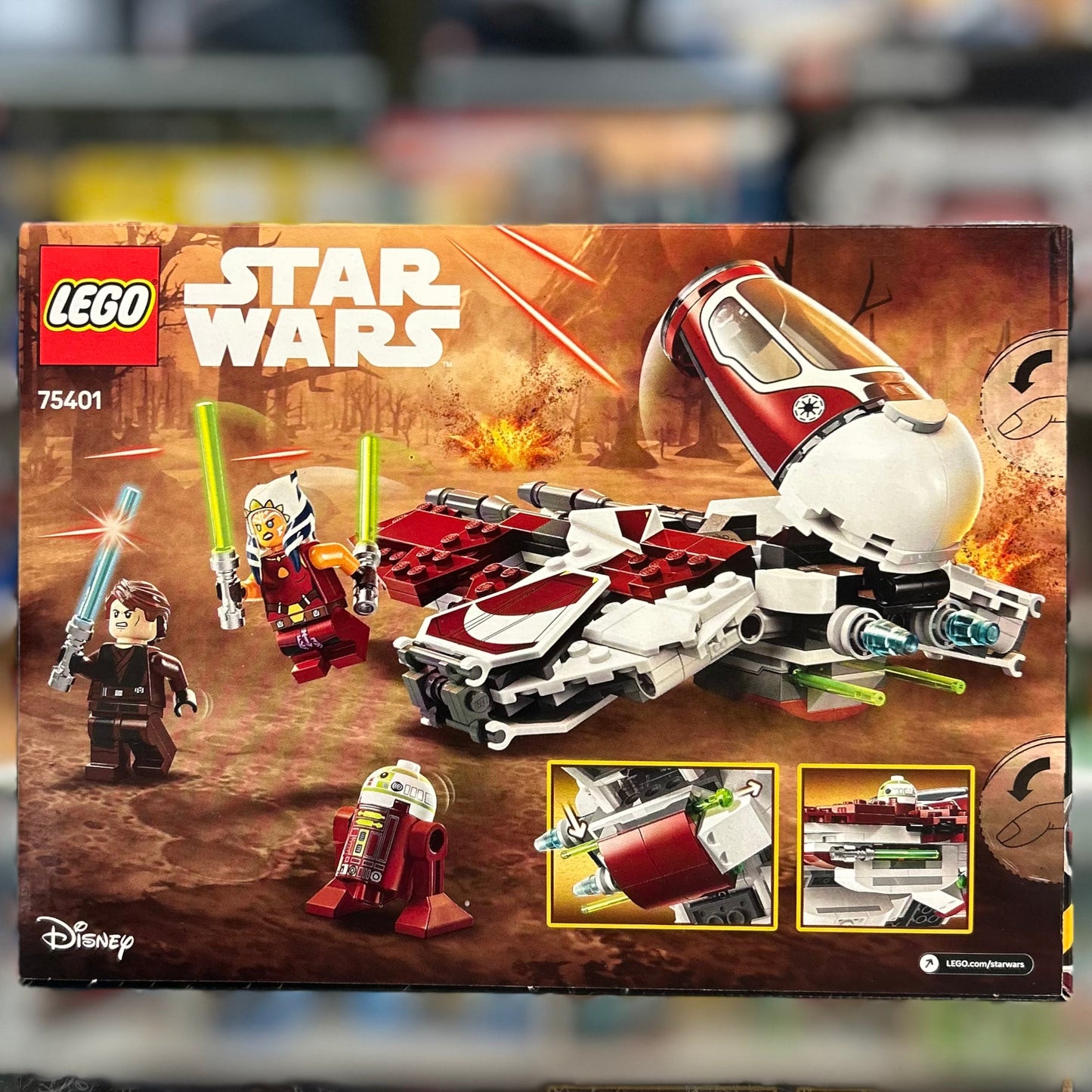 Ahsoka's Jedi Interceptor™ 75401 - LEGO® Star Wars Set