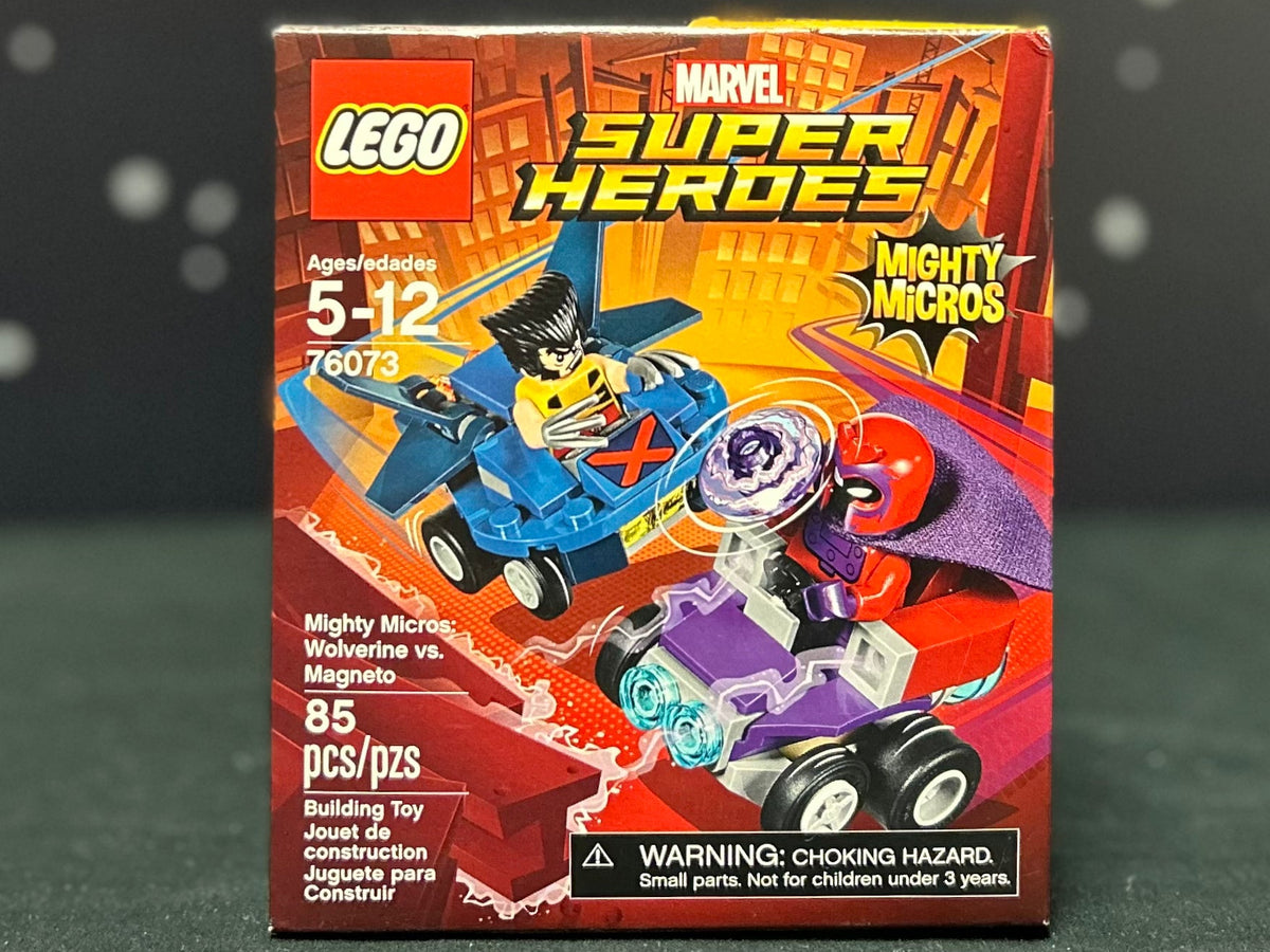 Mighty Micros: Wolverine vs. Magneto, 76073 - LEGO® Marvel Set