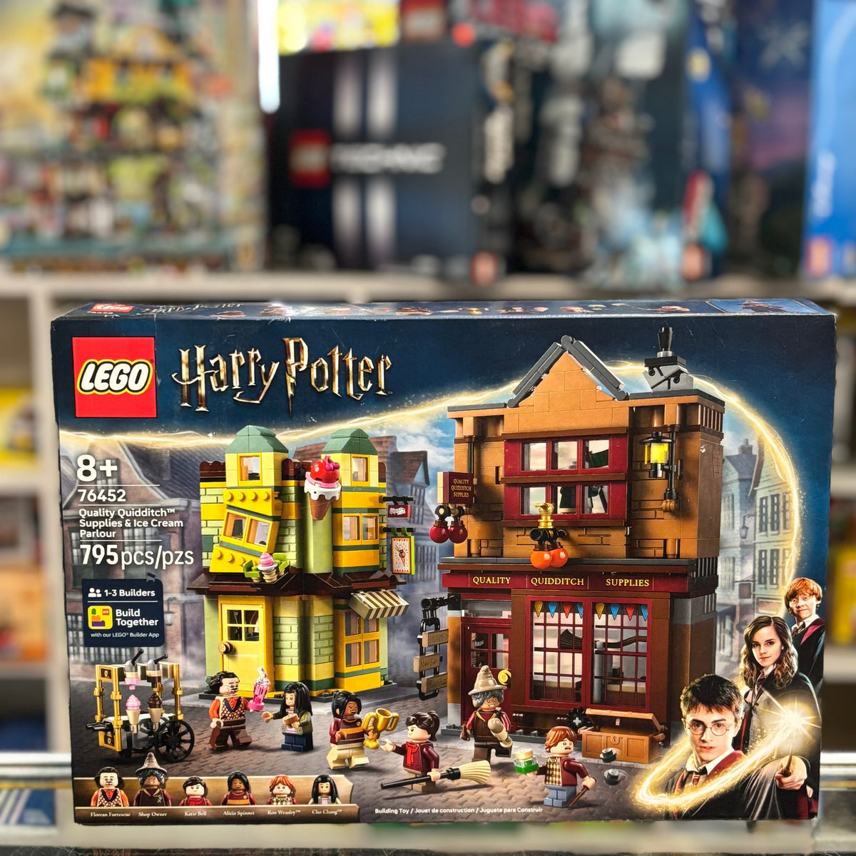 76452 - Quality Quidditch Supplies & Ice Cream Parlour - EMPTY BOX ONLY