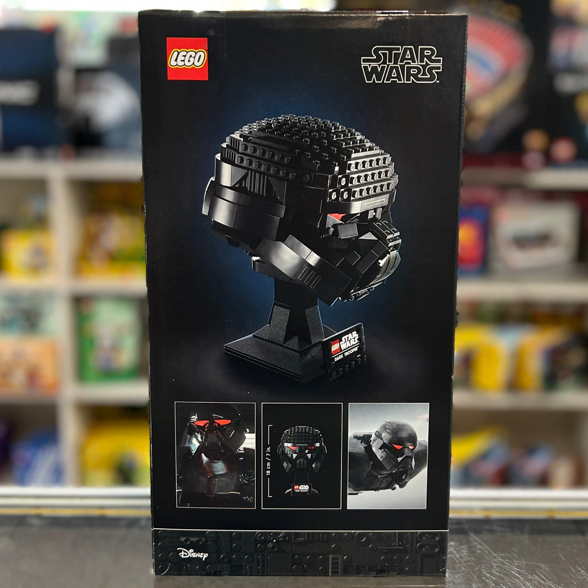 Dark Trooper Helmet, 75343 - LEGO® Star Wars set