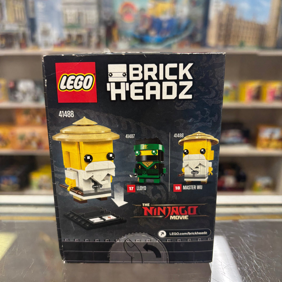 Master Wu, 41488 - LEGO® BrickHeadz: Ninjago Set