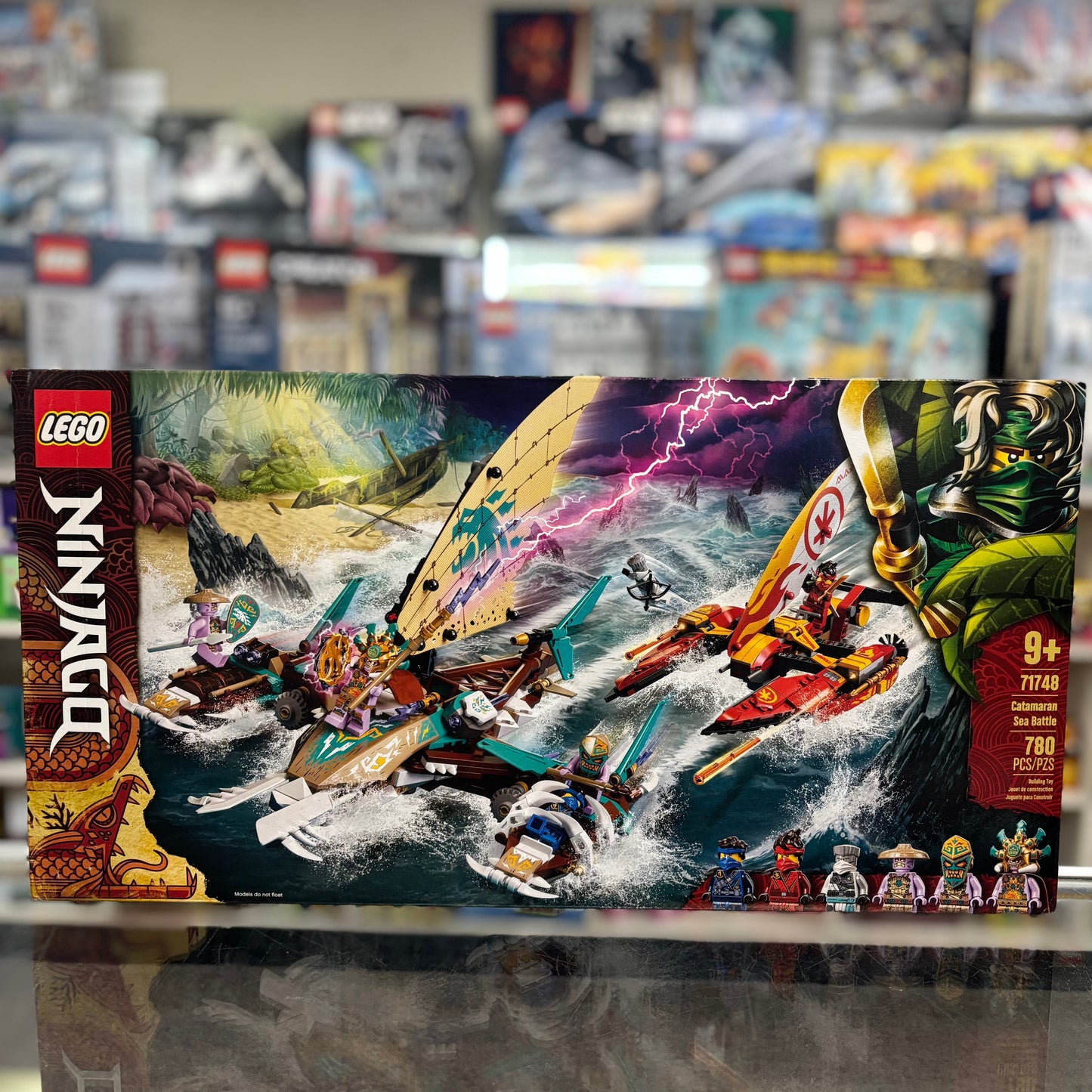 71748 - Catamaran Sea Battle - EMPTY BOX ONLY