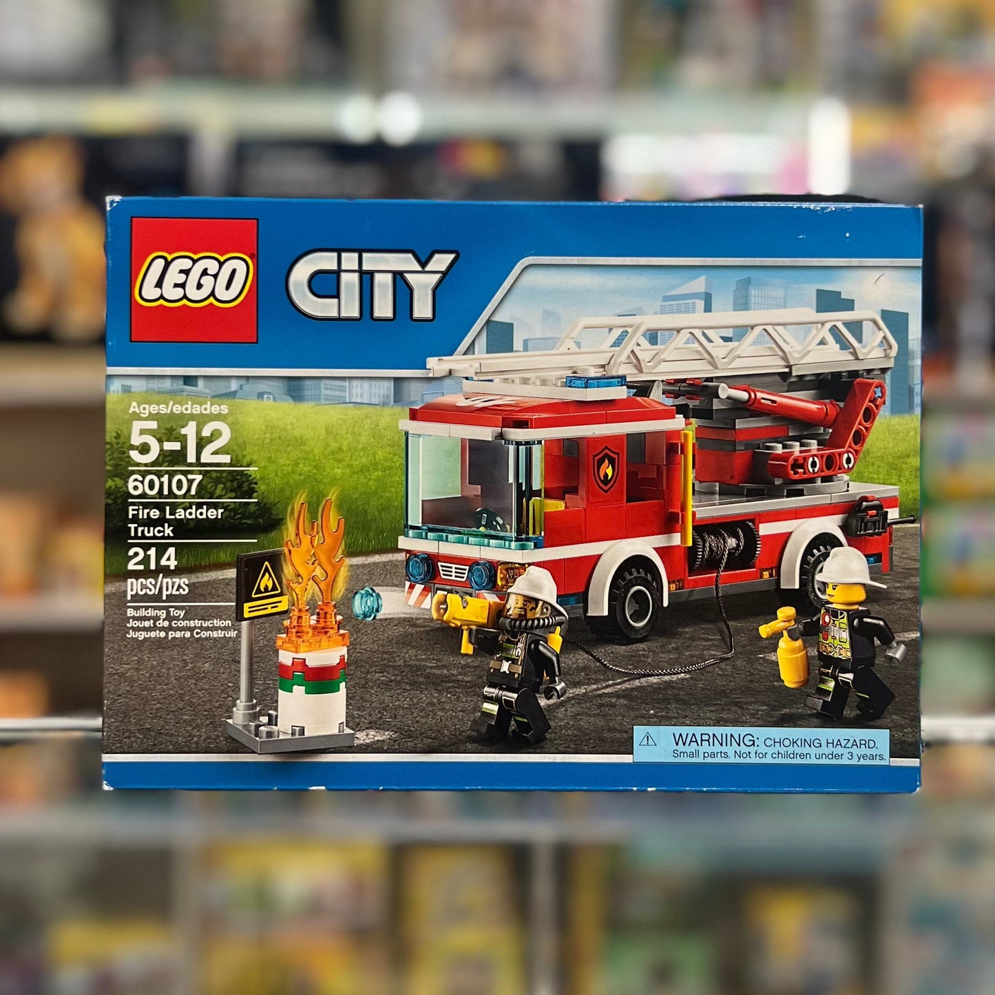 60107 - Fire Ladder Truck - EMPTY BOX ONLY