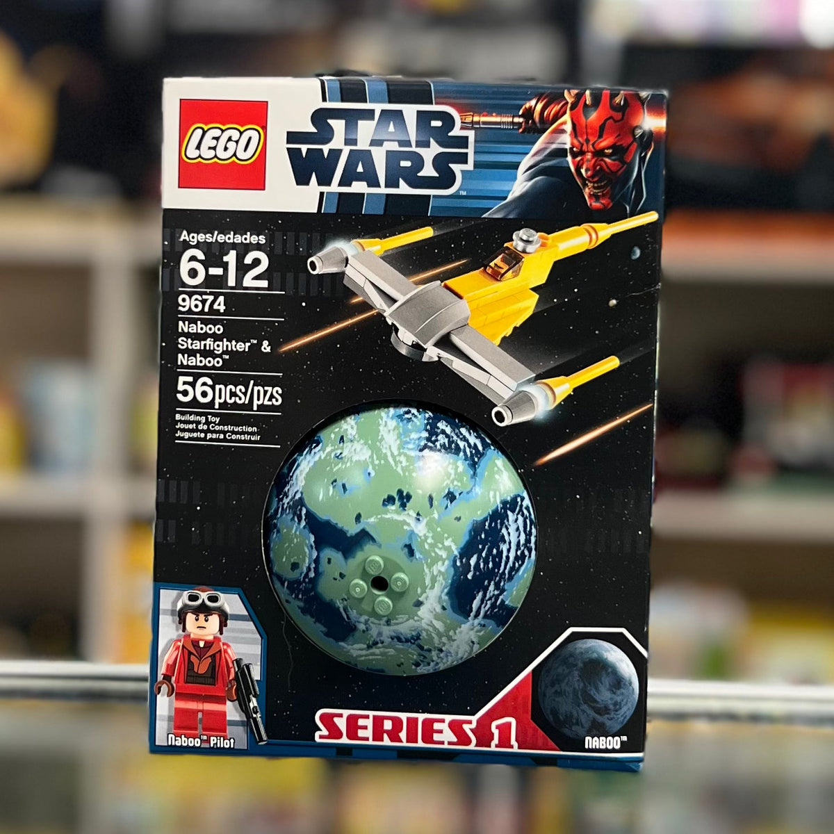 Naboo Starfighter & Naboo, 9674 - LEGO® Star Wars Set