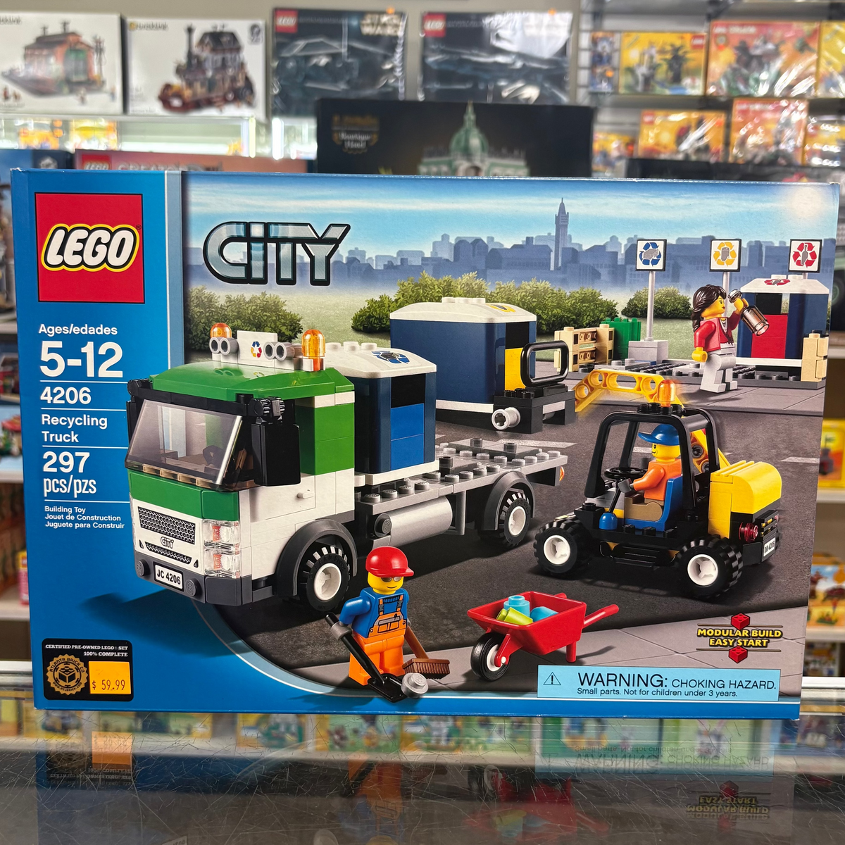 Recycling Truck, 4206 - LEGO® City Set