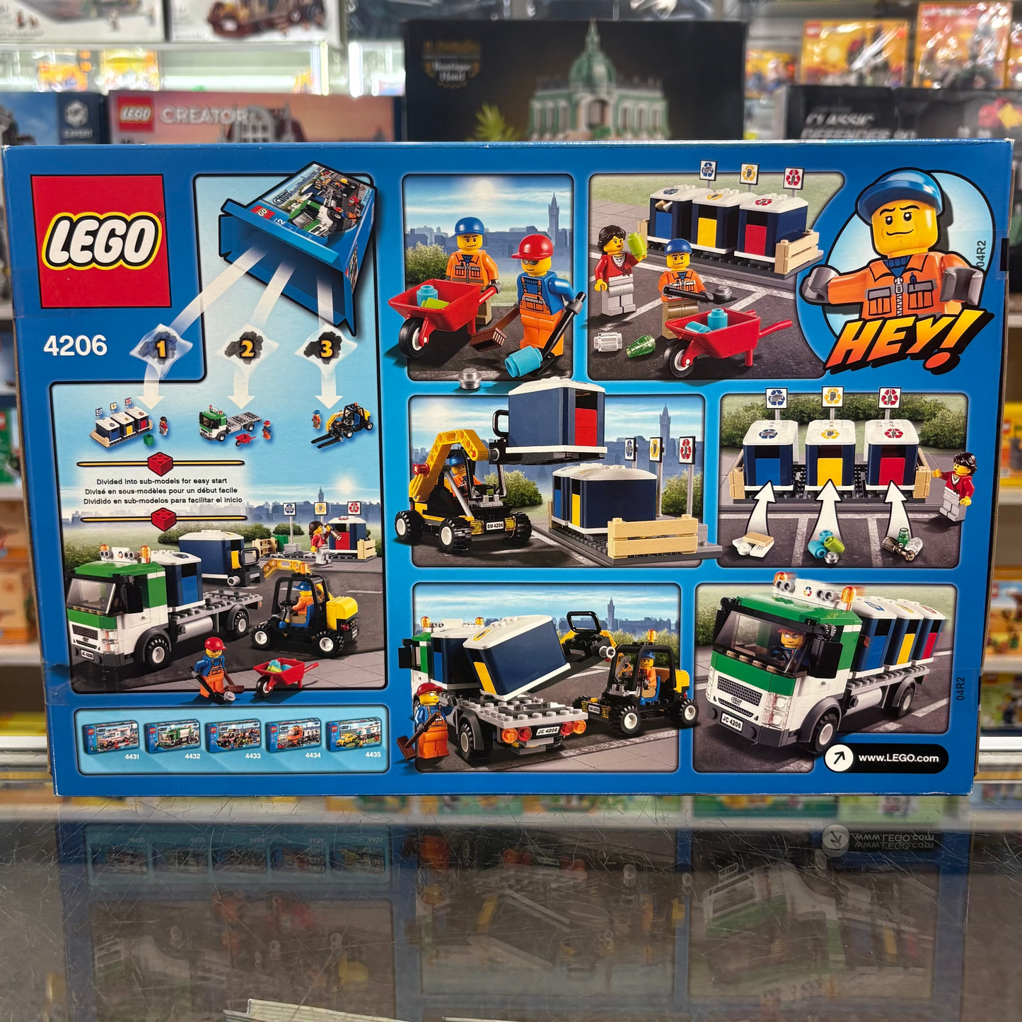 Recycling Truck, 4206 - LEGO® City Set