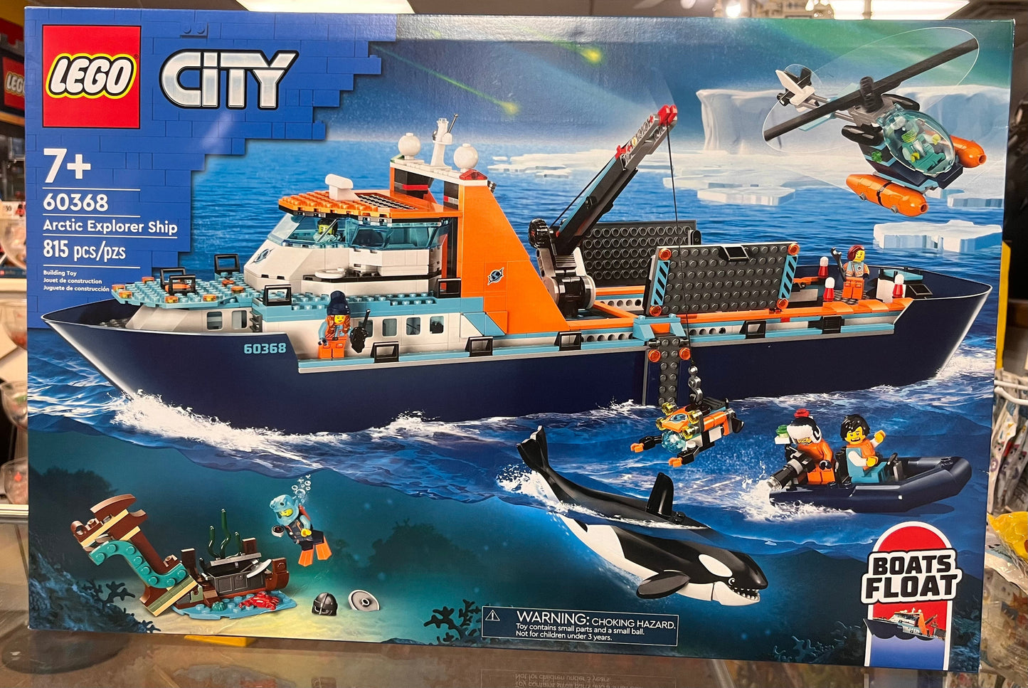 60368 - Artic Explorer Ship - EMPTY BOX ONLY