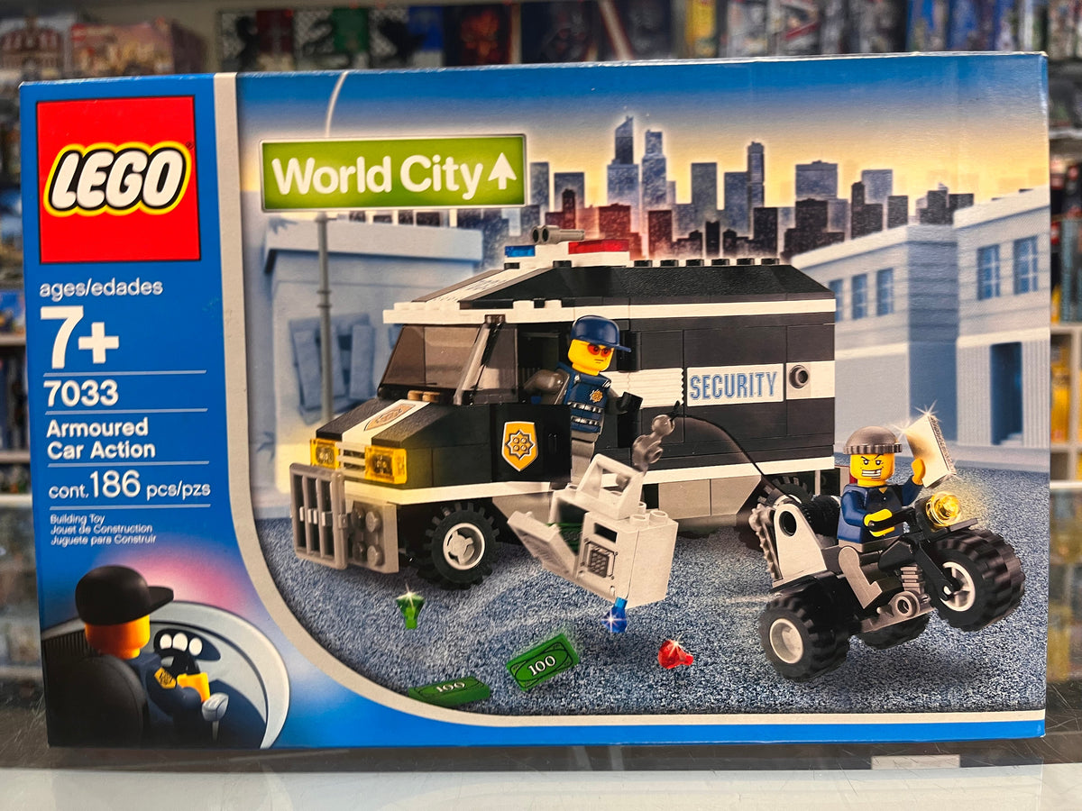 Armored Car Action, 7033 - LEGO® World City Set