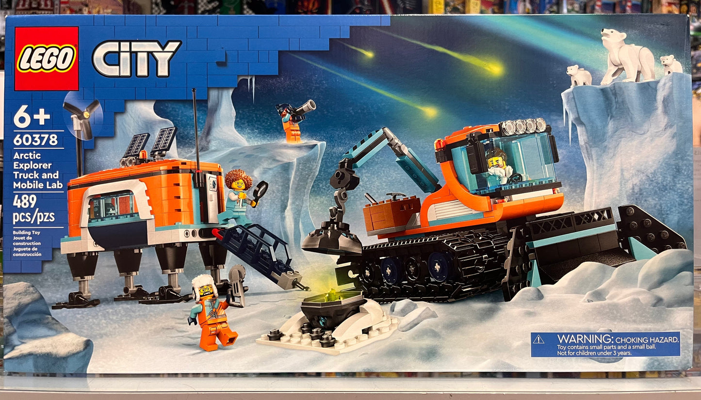 60378 - Artic Explorer Truck and Mobile Lab - EMPTY BOX ONLY
