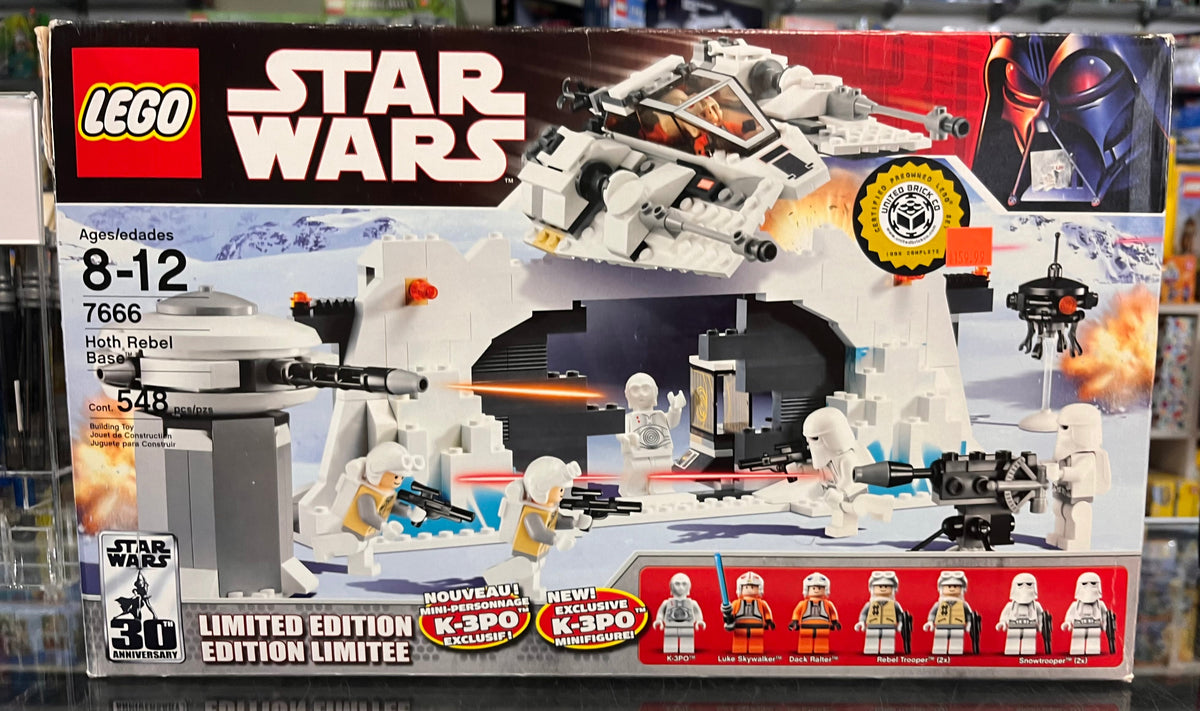 Hoth Rebel Base (Limited Edition - with K-3PO), 7666 - LEGO® Star Wars Set