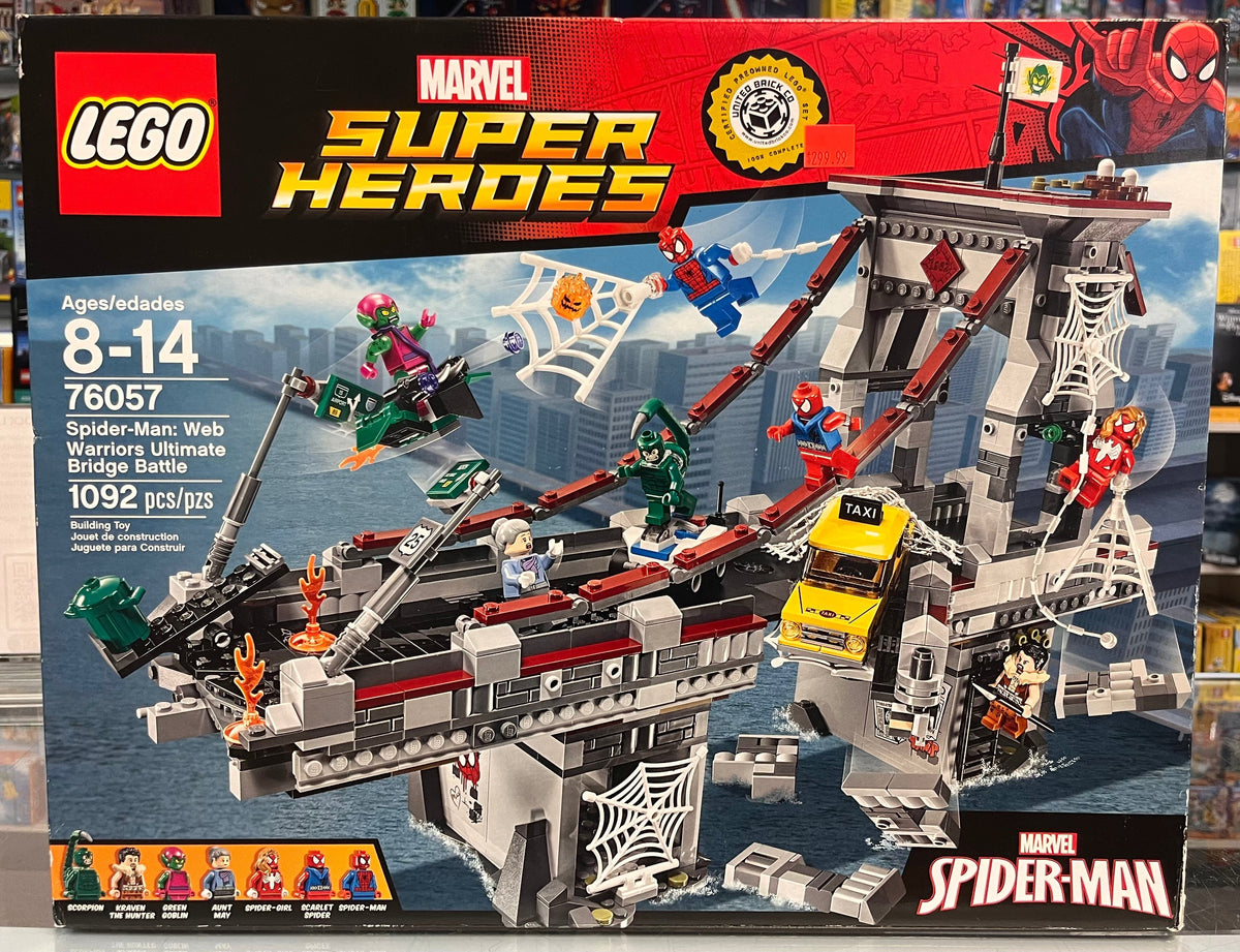 76057 - Spider-Man: Web Warriors Ultimate Bridge Battle - EMPTY BOX ONLY