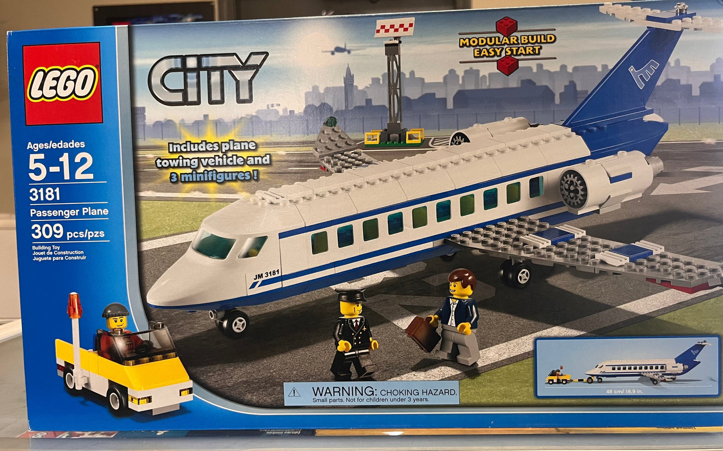 3181 - Passenger Plane - EMPTY BOX ONLY