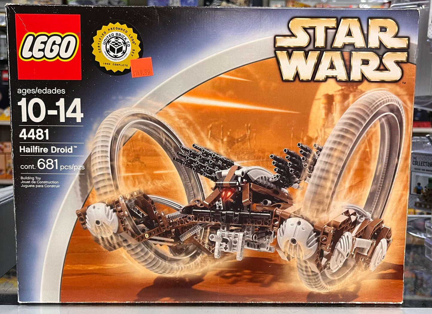 Hailfire Droid, 4481 - LEGO® Star Wars Set