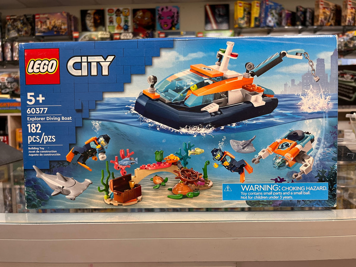 Explorer Diving Boat, 60377 - LEGO® City Set