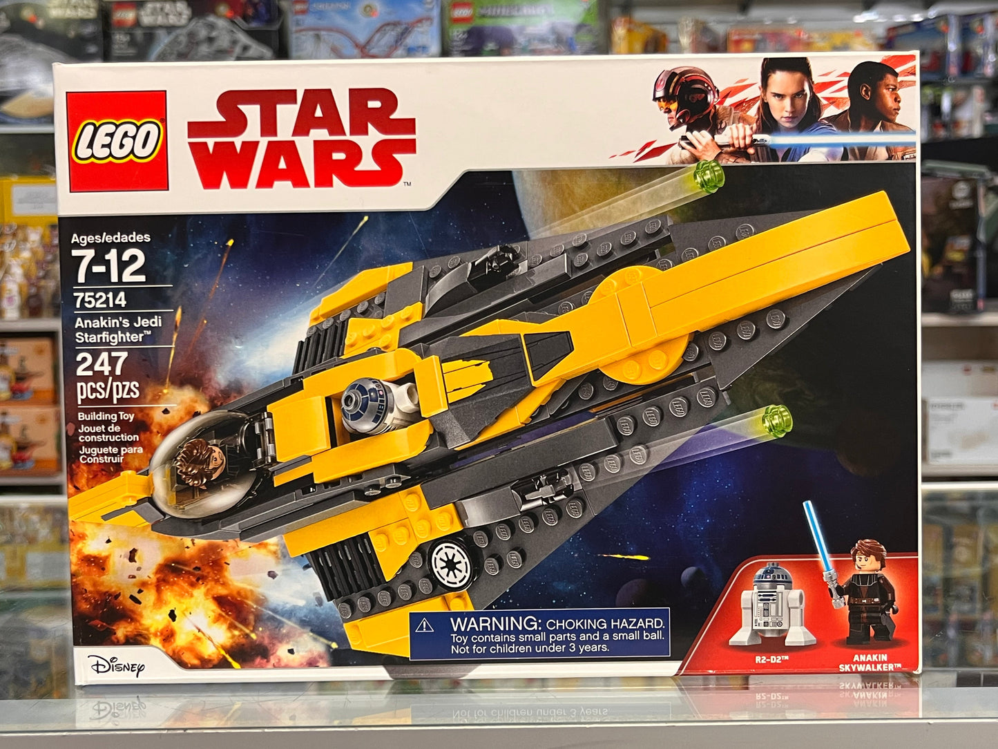 75214 - Anakin's Jedi Starfighter - EMPTY BOX ONLY