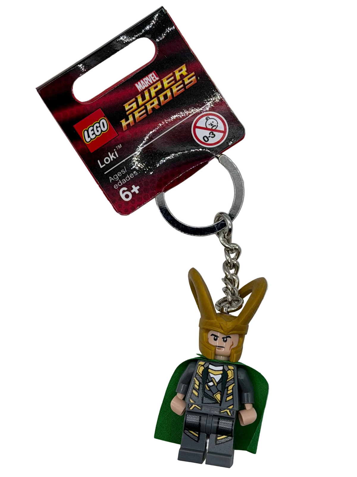 Loki Minifigure Key Chain 850529 LEGO® Marvel Super Heroes