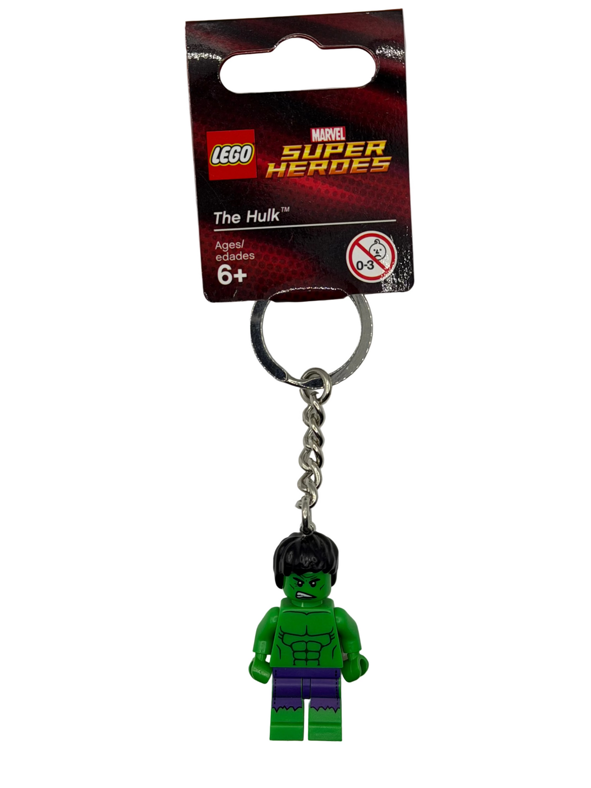 Hulk Minifigure Key Chain 850814 LEGO® Marvel Super Heroes