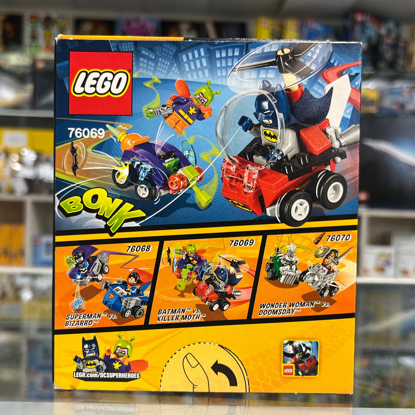 Mighty Micros: Batman vs. Killer Moth, 76069