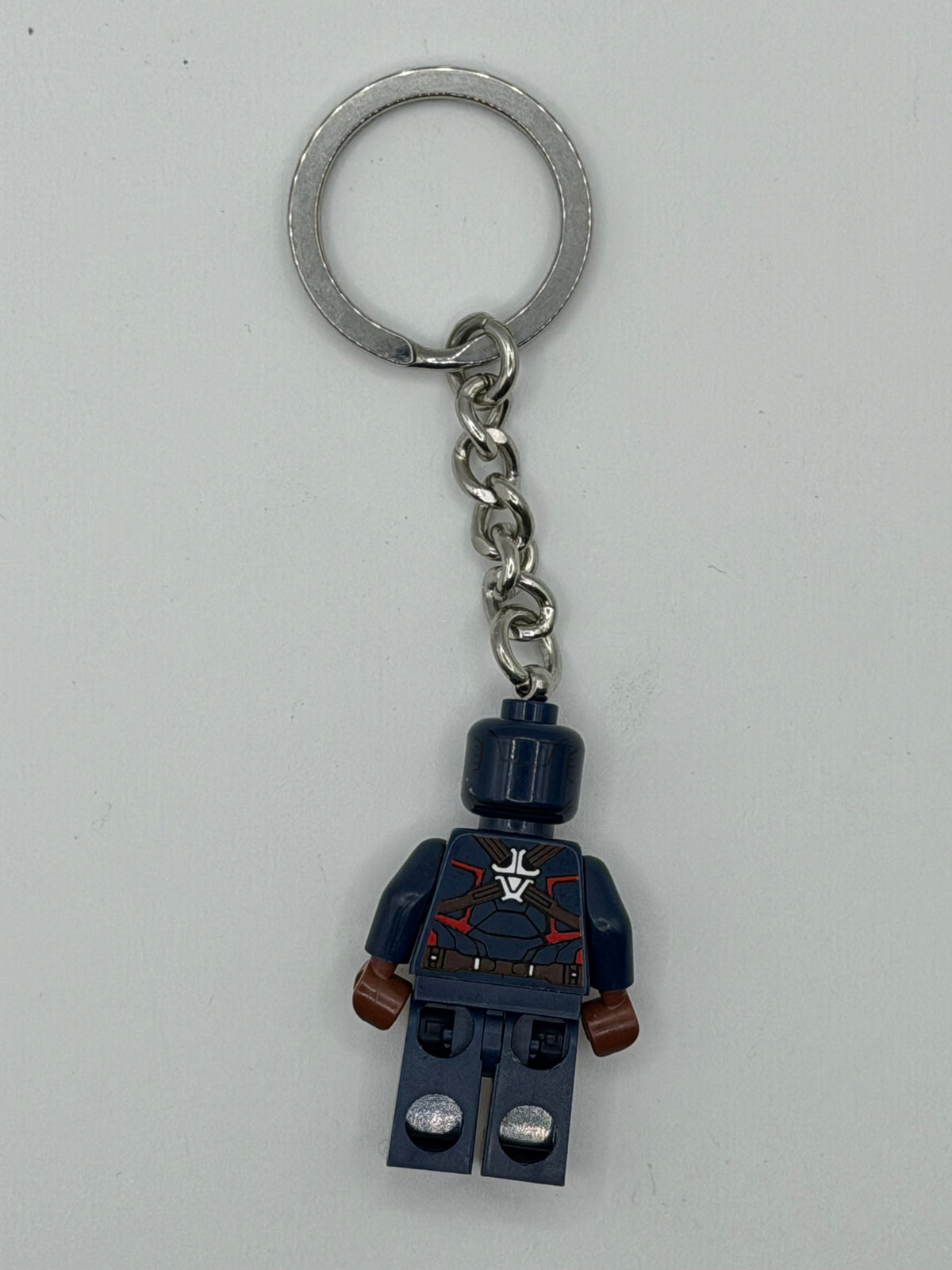 Captain America Minifigure Key Chain 853593 LEGO® Marvel Super Heroes