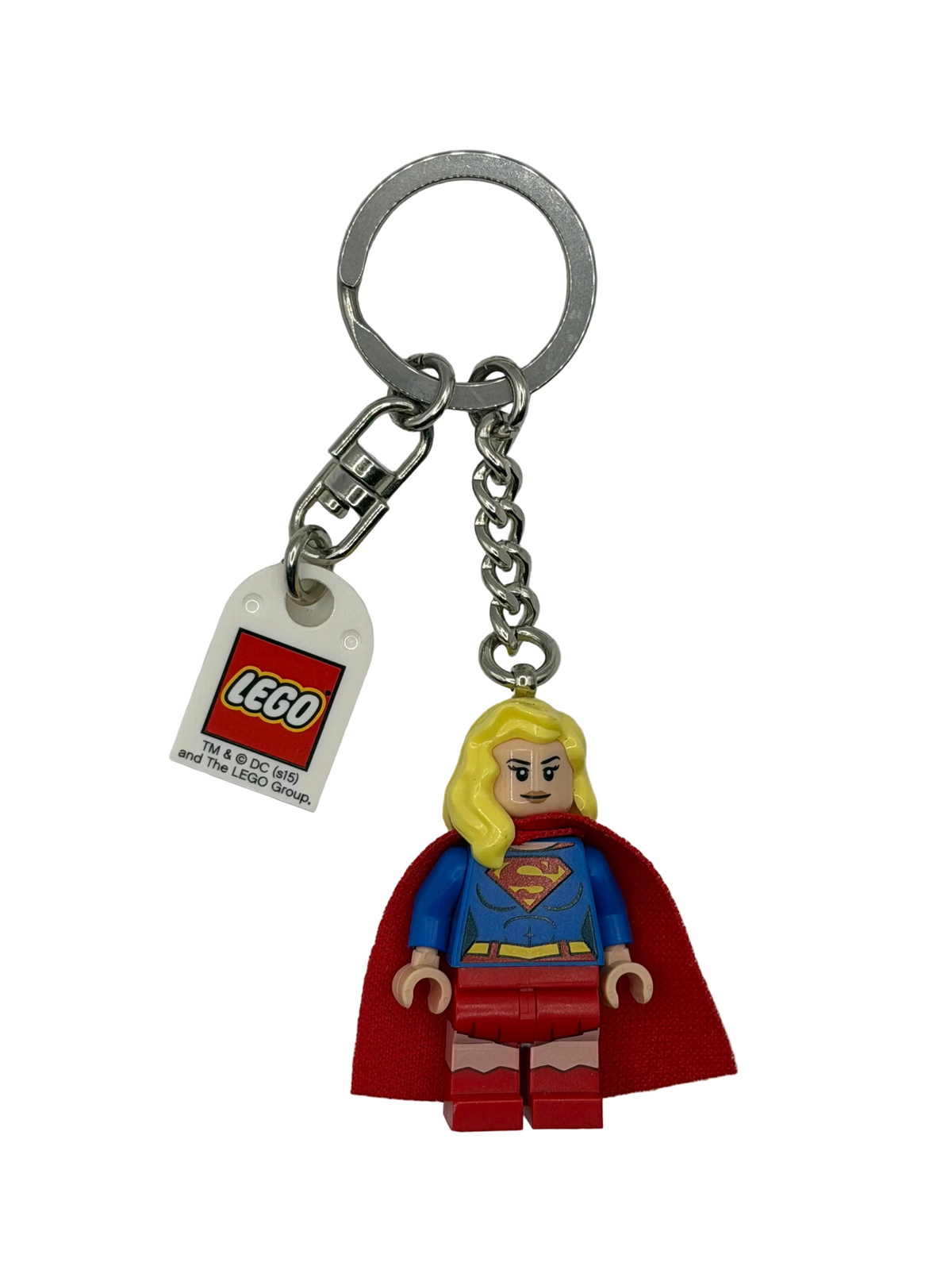 Supergirl Minifigure Keychain 853455 LEGO® DC Super Heroes