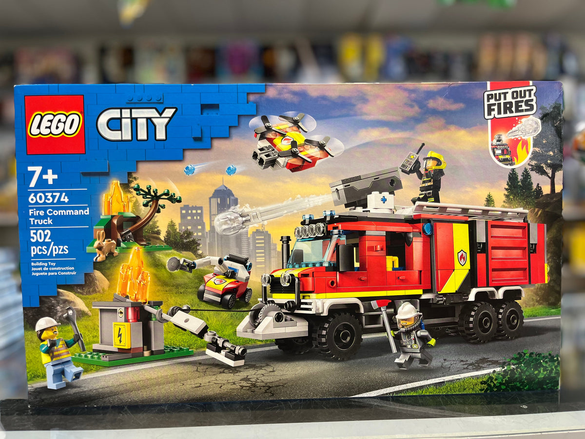 Fire Command Truck, 60374 LEGO® City Set