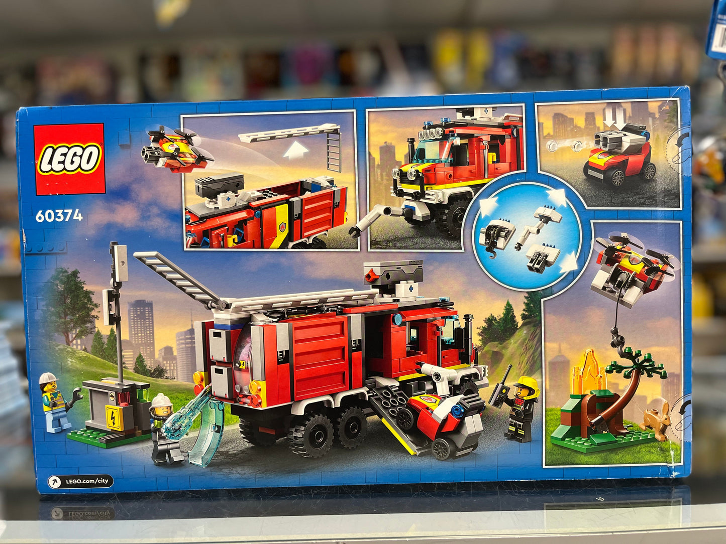 Fire Command Truck, 60374 LEGO® City Set