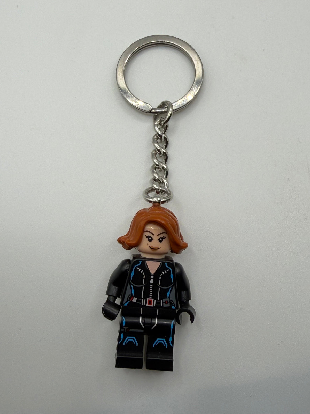 Black Widow Minifigure Key Chain 853592 LEGO® Marvel Super Heroes