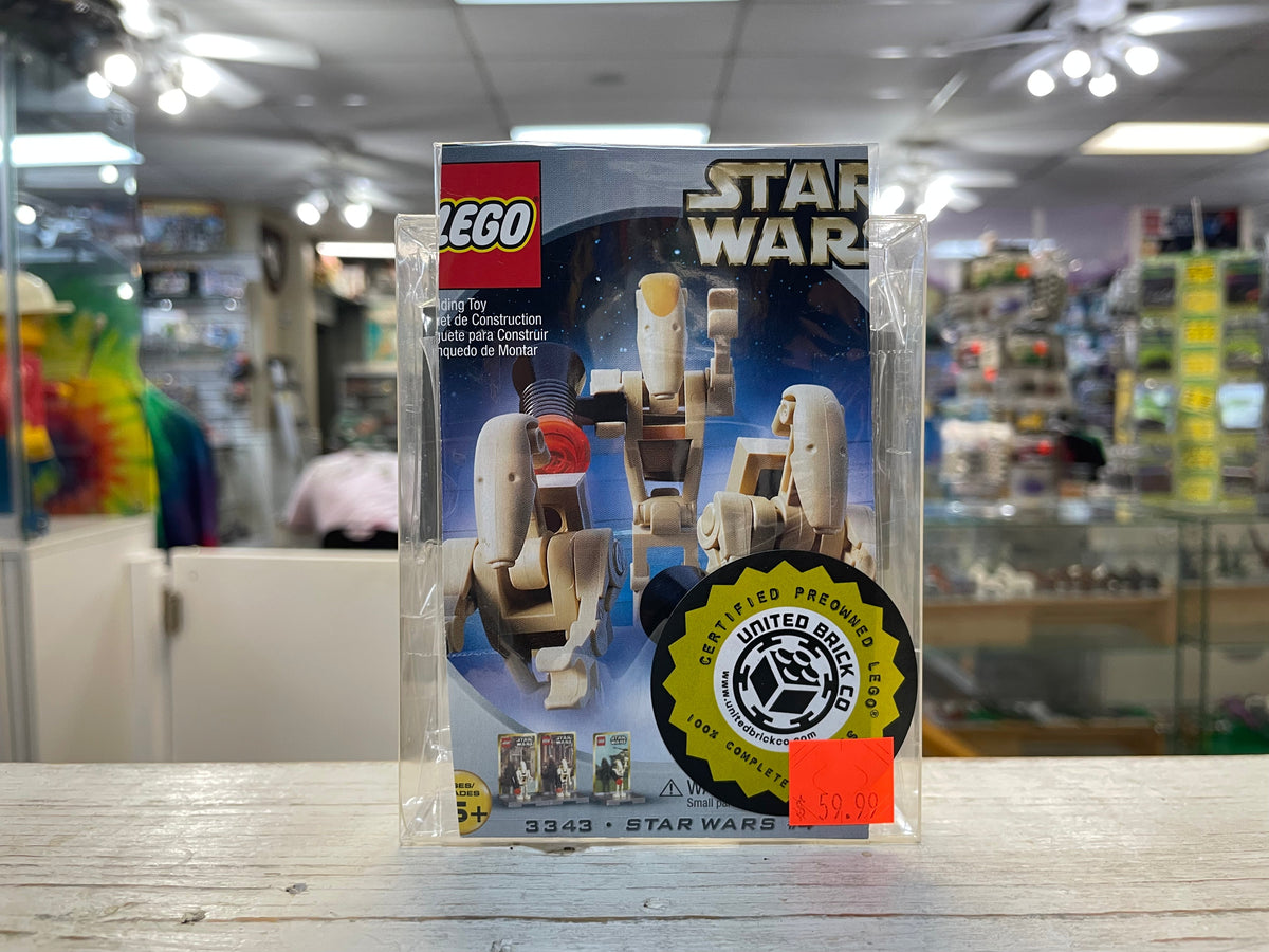 Star Wars #4 - Battle Droid Minifigure Pack, 3343 - LEGO® Star Wars Set