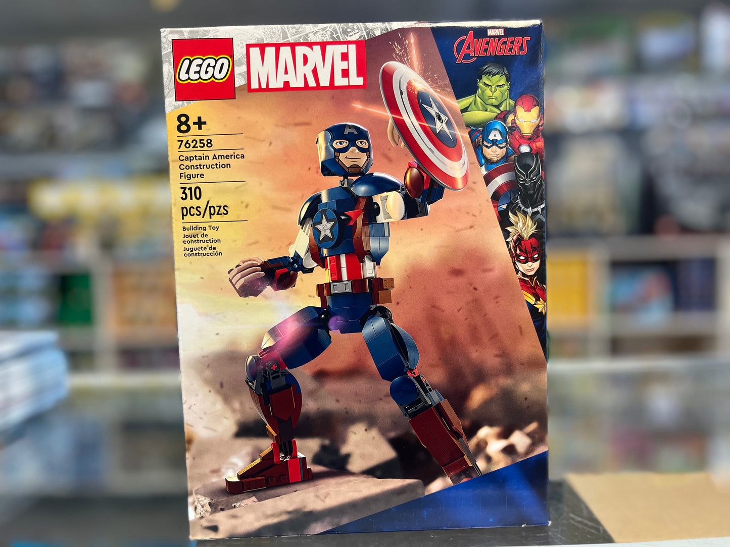 Captain America Construction Figure, 76258 - LEGO® Marvel