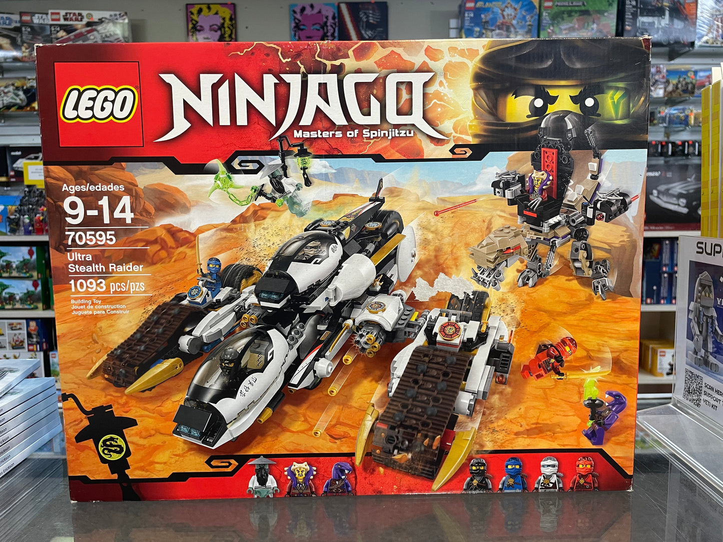 70595 - Ultra Stealth Raider - EMPTY BOX ONLY